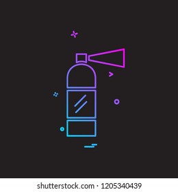 Cylinder icon design vector