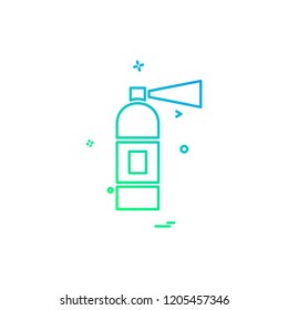 Cylinder icon design vector
