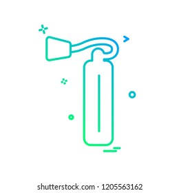 Cylinder icon design vector