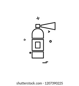 Cylinder icon design vector