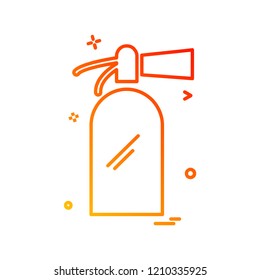 Cylinder icon design vector