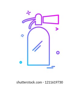 Cylinder icon design vector