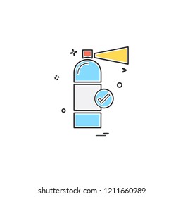 Cylinder icon design vector