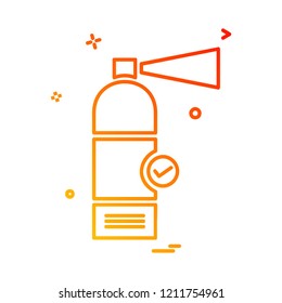 Cylinder icon design vector 
