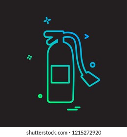 Cylinder icon design vector
