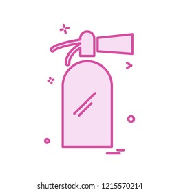 Cylinder icon design vector