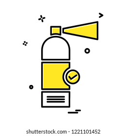 Cylinder icon design vector 