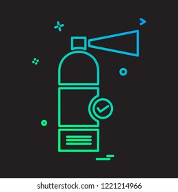 Cylinder icon design vector 