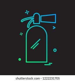 Cylinder icon design vector