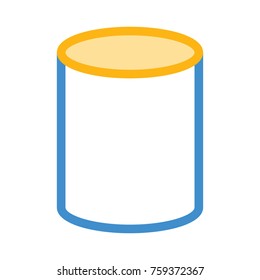  cylinder line icon