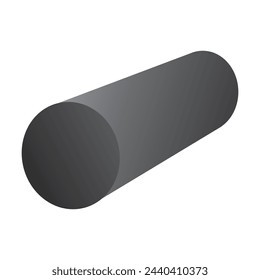 cylinder tube icon vector illustration design template