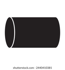 cylinder tube icon vector illustration design template