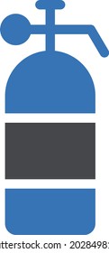 cylinder vector glyph colour icon