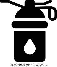 Zylinder-Vektorgrafik auf transparentem Hintergrund. Hochwertige Symbole. Glyphen Vektorsymbole für Konzept und Grafikdesign.
