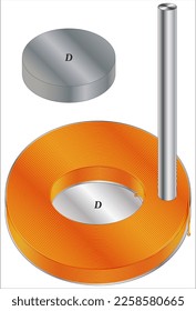 Cylindrical halbach magnet array for electromagnetic