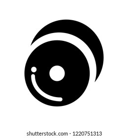 Cymbals icon. Trendy Cymbals logo concept on white background from Music collection. Suitable for use on web apps, mobile apps and print media.