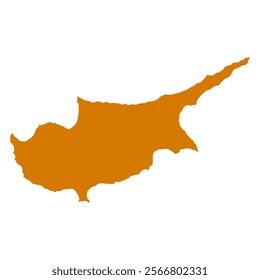 Cyprus element flag national material design