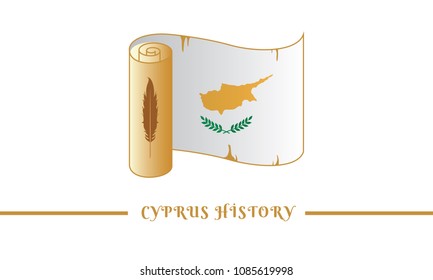 cyprus flag and cyprus history