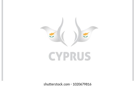 cyprus flag and tulip