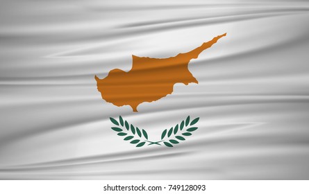 Cyprus Flag Vector Vector Flag Cyprus Stock Vector (Royalty Free ...