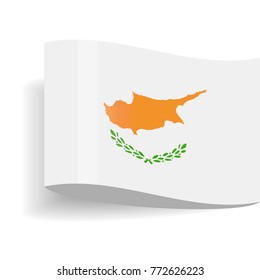 Cyprus Flag Vector Icon - Illustration