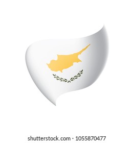 Cyprus flag, vector illustration