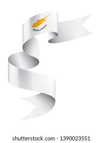Cyprus flag, vector illustration on a white background