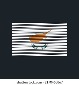 Zypern Flag Vektor. Nationalflagge