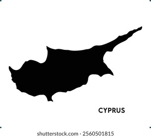 Cyprus icon vector design, Cyprus Logo design, Cyprus's unique charm and natural wonders, Use it in your marketing materials, travel guides, or digital projects, Cyprus map logo vector