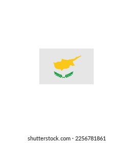 Cyprus independence day icon set, Cyprus flags icon set vector sign symbol