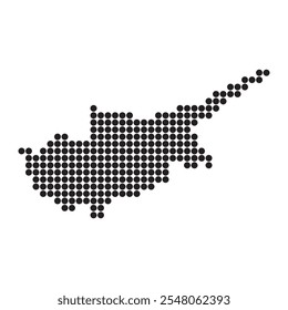 Cyprus Map Illustration Icon Element design