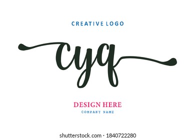 CYQ lettering logo is simple, easy to understand and authoritative