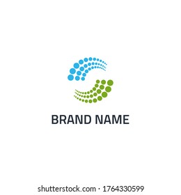 cyrcle element design logo vector icon