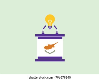 Cyrus Podium Lack of Idea Speech
