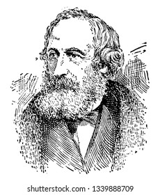 Cyrus West Field 1819 to 1892 he was an American businessman and financier who helped to create the Atlantic Telegraph Company and laid the first telegraph cable across the Atlantic Ocean vintage 