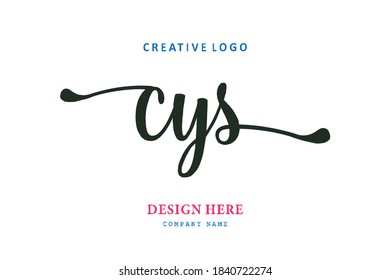 CYS lettering logo is simple, easy to understand and authoritative