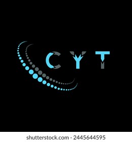 CYT letter logo abstract design. CYT unique design. CYT.

