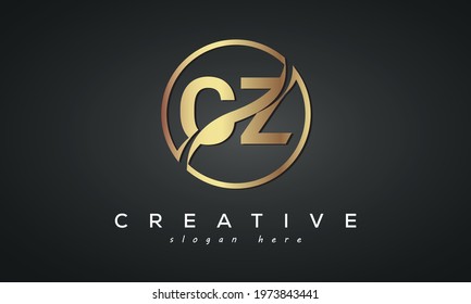 CZ creative luxury logo design