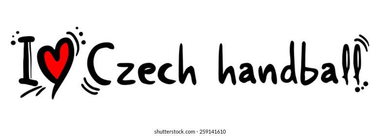 Czech handball love