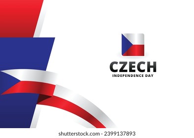 Czech Independence Day Background Design