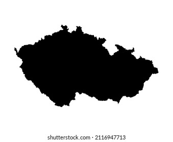Mapa checo aislado en el fondo png o transparente,Símbolo de checo, plantilla para banner, tarjeta, publicidad, revista y afiche de país de correspondencia comercial, ilustración vectorial 