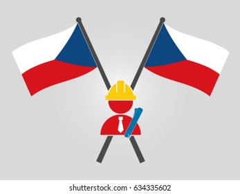 Czech Republic Emblem Architect