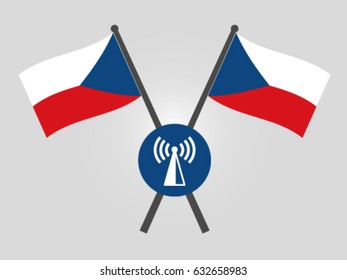 Czech Republic Emblem Connection Network