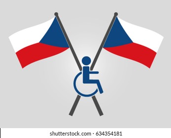 Czech Republic Emblem Disability
