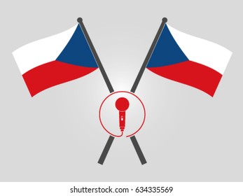 Czech Republic Emblem Singer