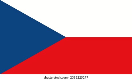 Bandera de la República Checa. Bandera de la República Checa
