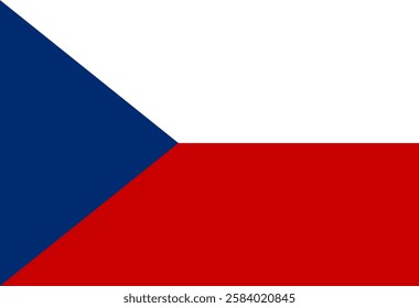Czech Republic flag illustrator country flags symbol nation USA
