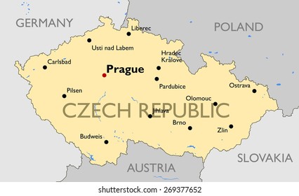 Czech Republic Map