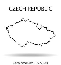 Czech Republic map