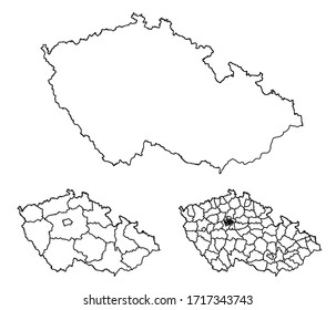 5,140 Czech republic outline Images, Stock Photos & Vectors | Shutterstock